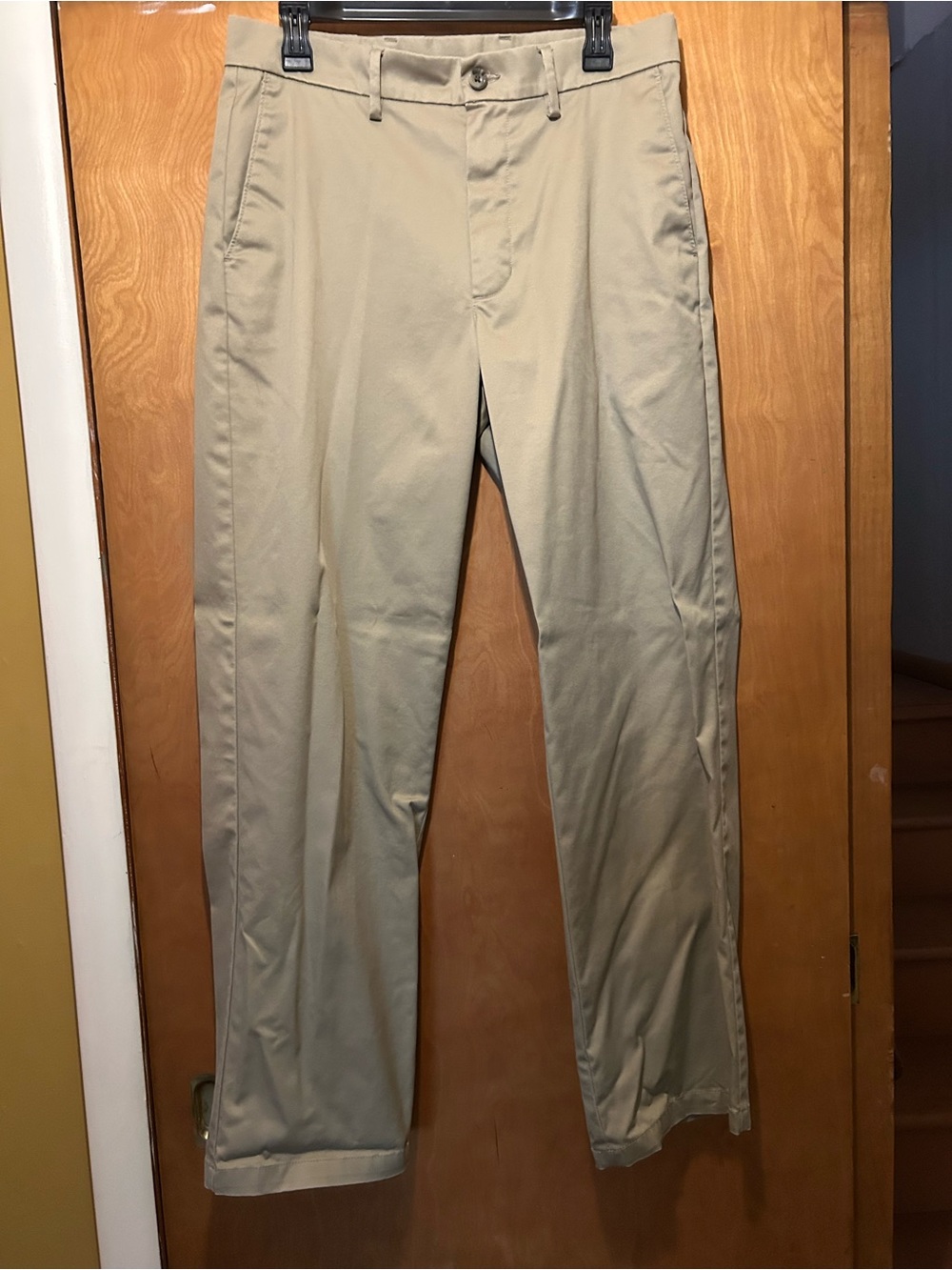 Falls Creek Men's Khaki Pants - dark tan